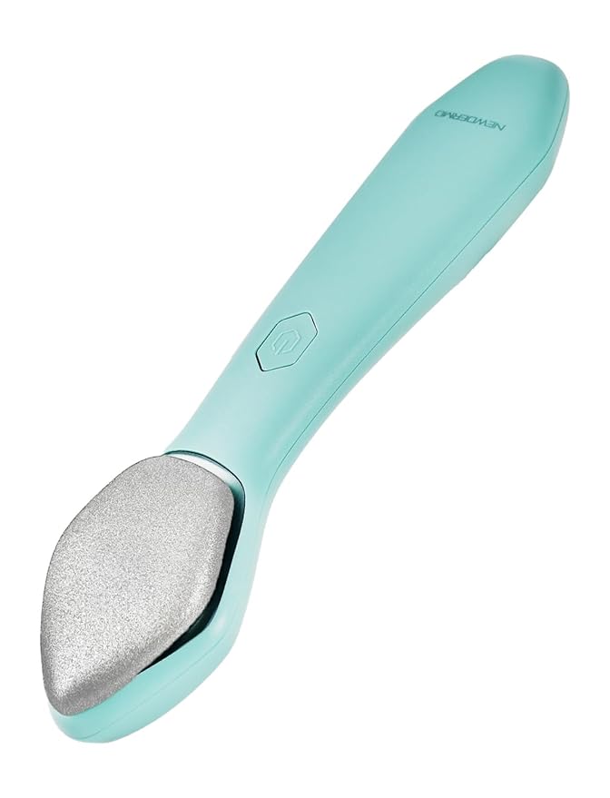 NEWDERMO Microdermabrasion Machine Pro, Large Diamond Electric Microdermabrasion Wand Tool With 3 Levels Frequency for Face Body Exfoliate Skin Care (Green)