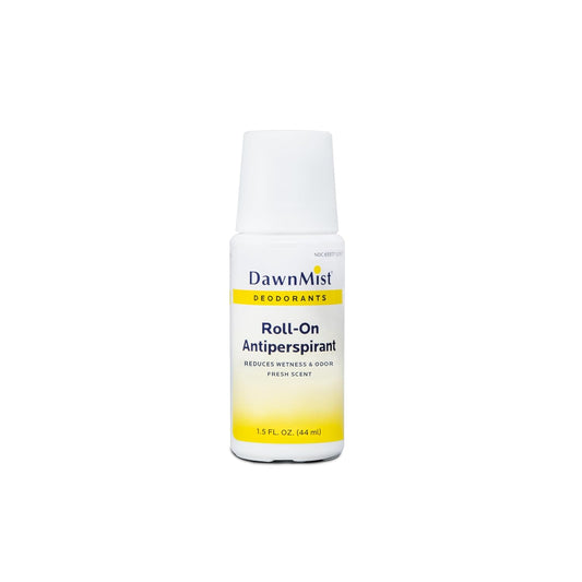 Dukal RD15 Dawn Mist Antiperspirant Deodorant, 1.5 oz, Roll-On, Fresh Scent, Travel Size, Pack of 96