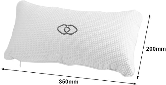 Inflatable Bath Pillows for Tub, Non-Slip Bathtub Spa Pillow Bath Cushion with Suction Cups Head Neck Support, Bathing Accessories