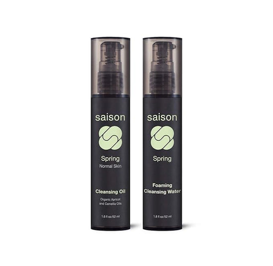 Saison® Spring Cleansing Duo Gift Set | Organic, Natural, Vegan & Cruelty Free Beauty