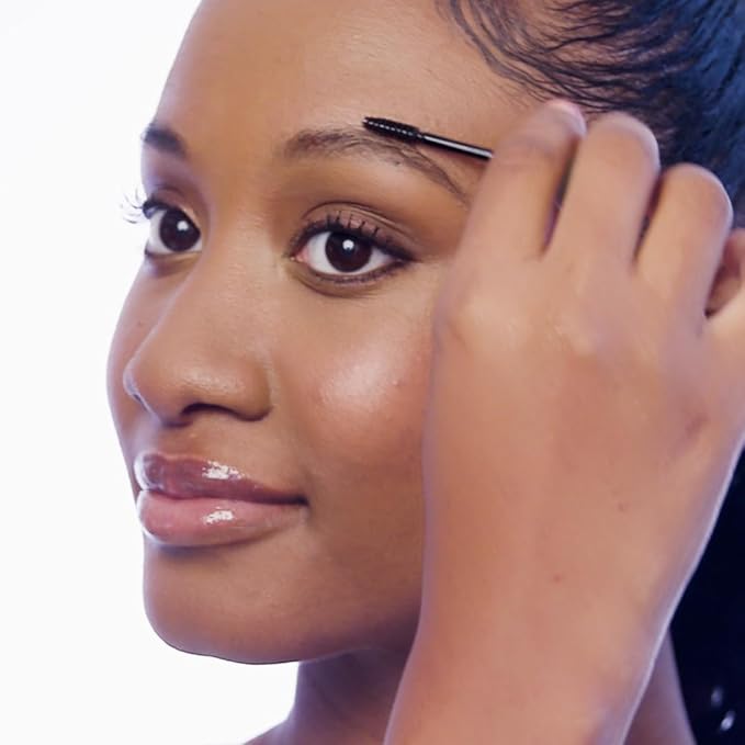 Pixi Natural Brow Duo - Deep Brunette, Precision Pencil & Tinted Gel, Waterproof Brow Shaper for All-Day Hold, Paraben-Free, 0.2oz