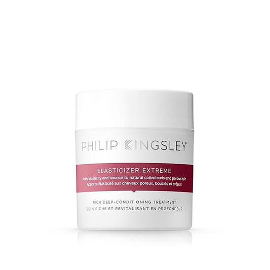PHILIP KINGSLEY Elasticizer Extreme Deep-Conditioning Hair Mask Repair Treatment for Dry Curly Hair and Over-Processed or Damaged Hair Deeply Conditions, Adds Bounce and Shine, 5.07 oz