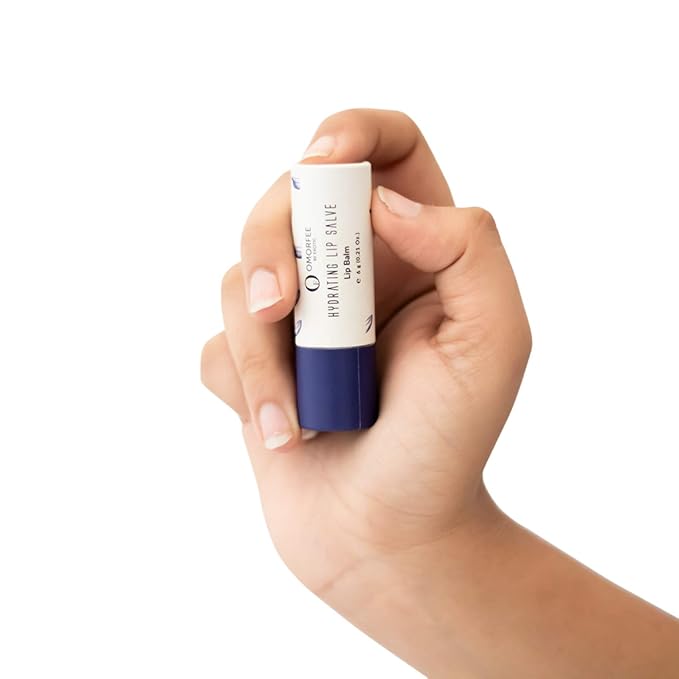 OMORFEE 100% Organic Hydrating LipStick, Lip Stick for Dry Lips, Lip Stick for Chapped Lips, Lip Butter for Nourishing Lips, Lip Stick for Cracked Lips, Moisturize & Softens Very Dry Lips- 6 g/0.21 Oz