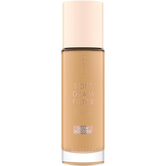 Catrice | Soft Glam Filter Fluid | Luminous Make Up Base & Highlighter for Radiant Complexion | With Vitamin E & Squalene | Vegan & Cruelty Free (40 | Medium Tan)