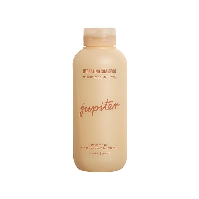 Jupiter Moisturizing Shampoo for Women and Men, Cleanses & Removes Scalp Buildup, Hydrating Shampoo that Strengthens Hair & Nourishes Dry Scalp, Color Safe, Vegan, Sulfate-Free, Paraben-Free
