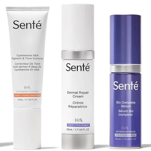 SENTE Complete Anti-Aging Kit (3 Product Regimen)