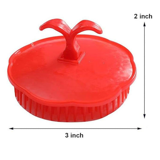 Hair Scalp Massage Shampoo Brush Massager (Assort Color_6 Pack), Color May Vary.