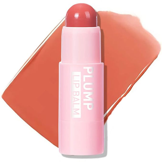 Plumping Lip Balm - Tinted Lip Balm Plumper - Enhancing & Hydrating Lip Moisturizer Fade Lip Lines Lip Care 0.17Oz/4.8g - 03 SORBET BALM