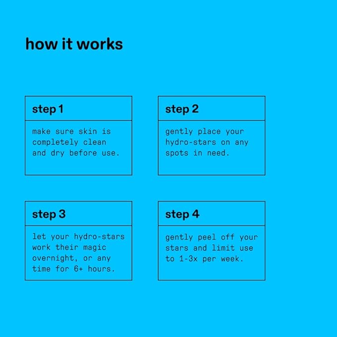 Starface Hydro-Star + Salicylic Acid BIG PACK, Hydrocolloid Patches With 1% Salicylic Acid, Helps Visibly Shrink and Soothe Spots, Cute Star Shape (96 Count)