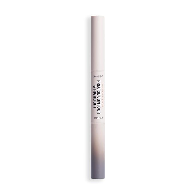Revolution Beauty, Precise Contour & Highlight Stick, All-In-One Face Makeup Product, Highly Blendable with Matte Finish, Vegan & Cruelty-Free, Light