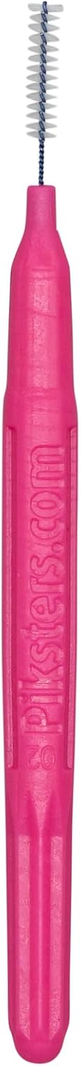 Piksters Interdental Brushes, 10 pk, Size 00, Interdental Brush for Extremely Fine Gaps, Gum Soft Bristles for Plaque Removal, Safe for Braces