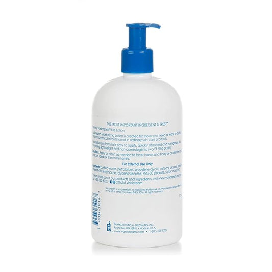 Vanicream Moisturizing Lotion with Pump Dispenser - 16 Fl Oz (Pack of 12) - Formulated Without Common Irritants for Those with Sensitive Skin (Pack of 12)