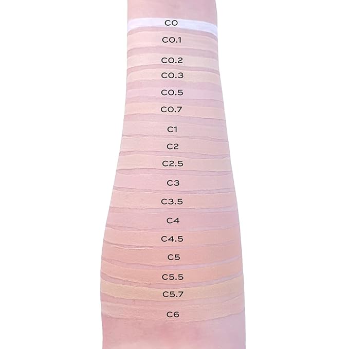 Revolution Beauty, Conceal & Define Concealer, Full Coverage & Lightweight, Long-Lasting Matte Finish, Vegan & Cruelty Free, C2 Fair to Light Skin Tones, 0.14 Oz.
