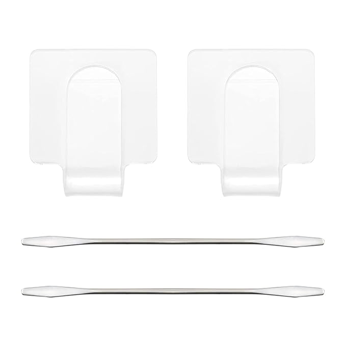 yueton 2SET Handheld Square Color Palette Acrylic Color Palette Beauty Color Palette Beauty Concealer Plate Liquid Foundation Color Palette Nail Art Transparent Palette for Makeup Foundation