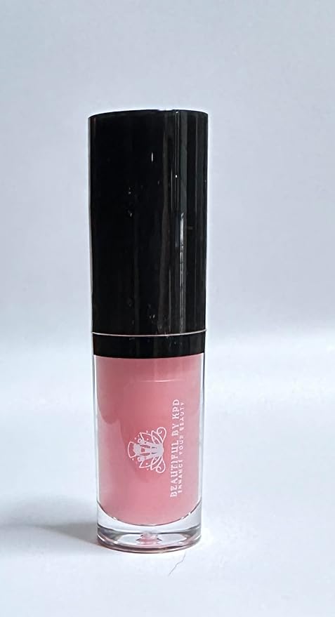 Title: BEAUTIFUL BY KPD Tinted Lip Oils | Moisturizing, Hydrating, Glossy Finish | Jojoba oil, Apricot Oil, Vitamin E | 100% Vegan, Kosher, Paraben & Gluten-Free (Sheer Pink, 5g)