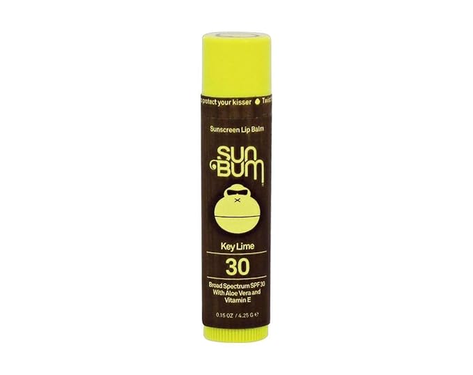 Sun Bum SPF 30 Sunscreen Lip Balm | Vegan and Cruelty Free Broad Spectrum UVA/UVB Lip Care with Aloe and Vitamin E for Moisturized Lips | Key Lime Flavor |.15 oz
