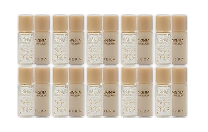 [Hera] Signia Water (5ml X 10pcs) & Signia Emulsion (5ml X 10pcs) Sample Trial Kit