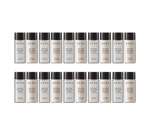 Aquabolic Essential Emulsion & Water Sample Kit (Emulsion 5ml X 10pcs/ Water 5ml X 10pcs), Super Saver than Full Size