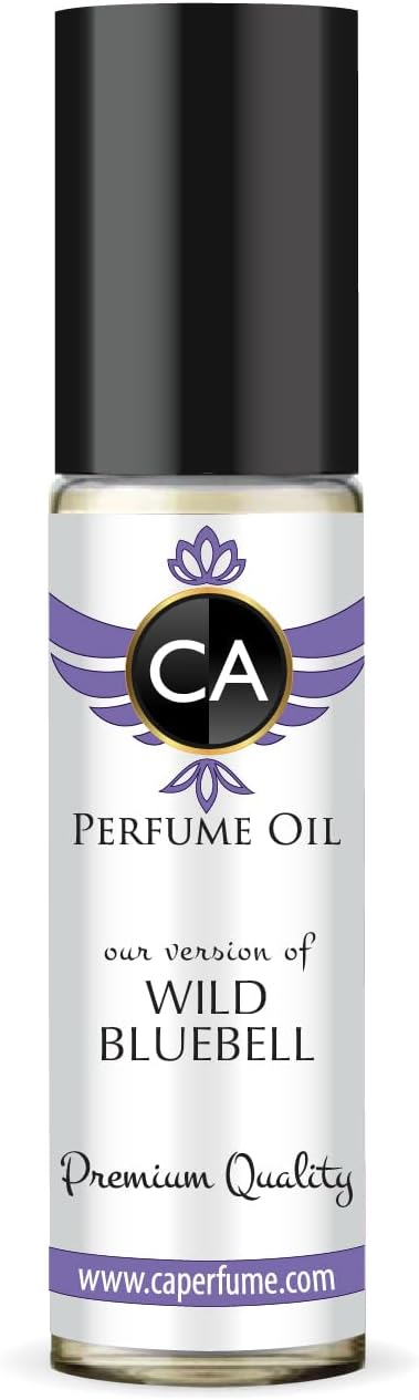 CA Perfume Impression of Wild Bluebell For Women Replica Fragrance Body Oil Dupes Roll-On 0.3 Fl Oz/10ml-X1