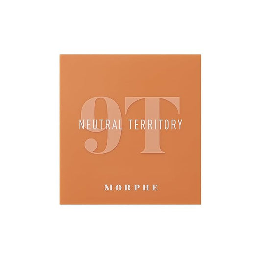 Morphe 9T Neutral Territory Artistry Palette - Warm Neutral Makeup Palette with Matte and Shimmer Finishes - Highly Pigmented Eye Makeup with a Blendable & Buildable Formula (0.35 oz)