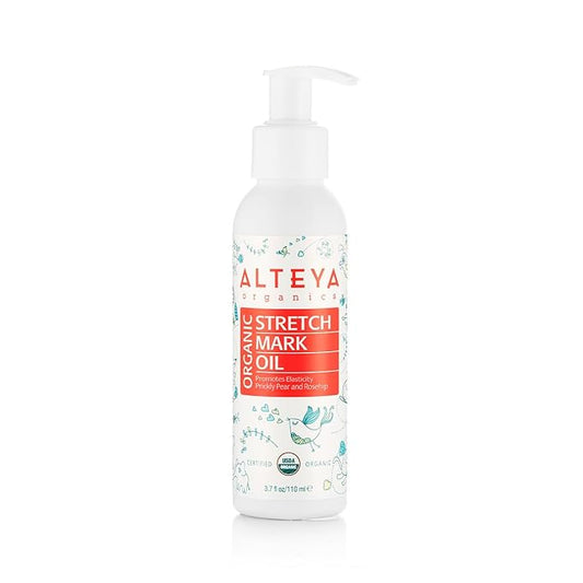 Alteya Organics Organic Pregnancy Stretch Oil 3.7 Fl Oz/110mL