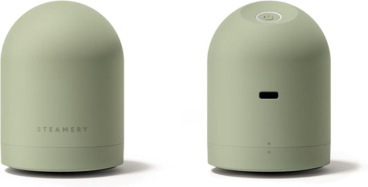 Steamery Fabric Shaver Pilo 2, Removes Lint and Pilling from Clothes and Textiles, Rechargeable Lint Remover with USB, Green