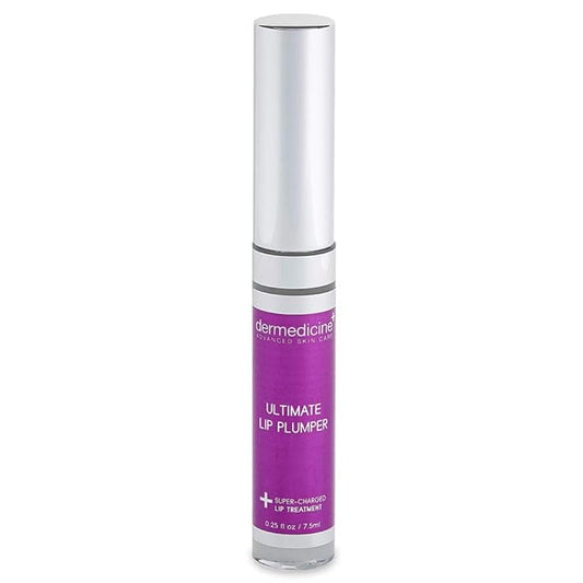 Ultimate Lip Plumper Super-Charged Lip Treatment w/Peptides, Vitamin E & Hyaluronic Spheres | May Enhances and Boost Lips for a Plumper Appearance 0.25 fl oz / 7.5ml