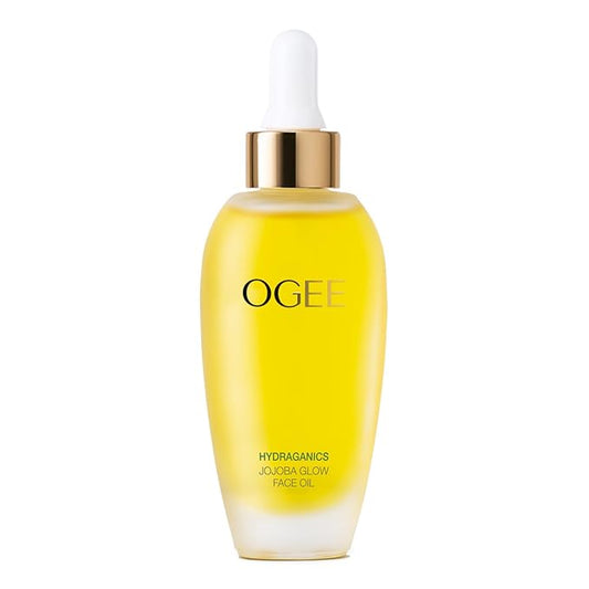 Ogee Jojoba Glow Face Oil – Organic & Natural, Moisturizing, Multi-Tasking Facial Treatment Oil (30ml)