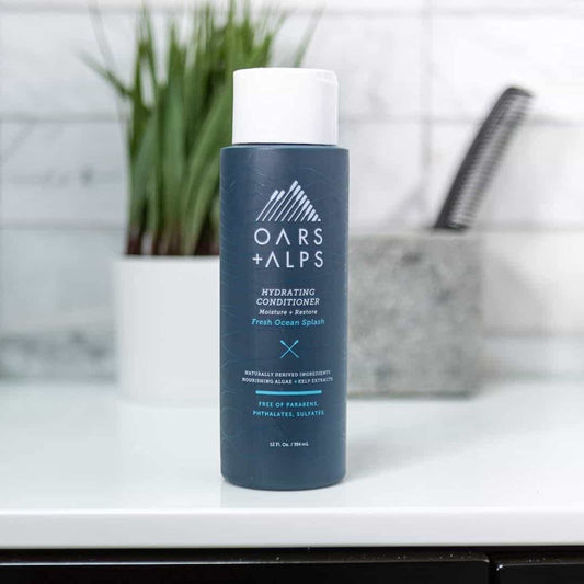 Oars + Alps Hydrating Conditioner for Men, Nourishing Formula with Clean Ingredients, Moisturizes & Softens Hair, 1 Pack, 13.5 Fl Oz
