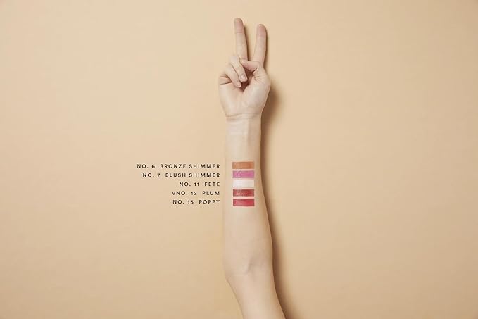 Olio E Osso - Natural Lip + Cheek Balm | Natural, Non-Toxic, Clean Beauty (No. 11 Fete, 0.35 oz | 10 g)