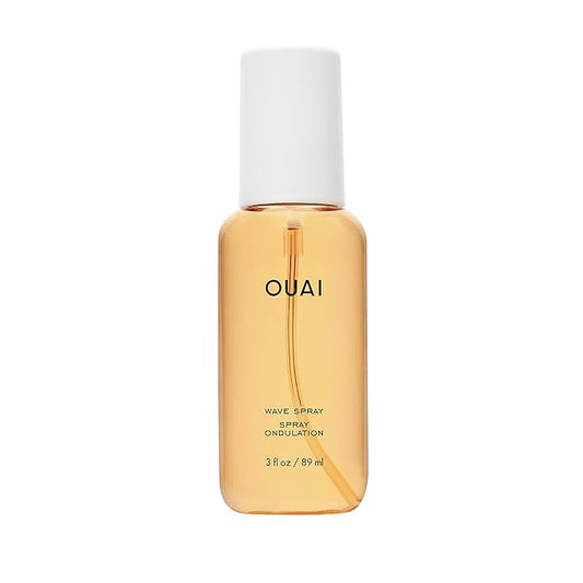 OUAI Travel Size Wave Spray - Texture Spray for Hair with Coconut Oil and Rice Protein - Adds Texture, Volume & Shine for Beach Waves - Paraben Free, Safe for Color & Keratin-Treated Hair (3 fl oz)
