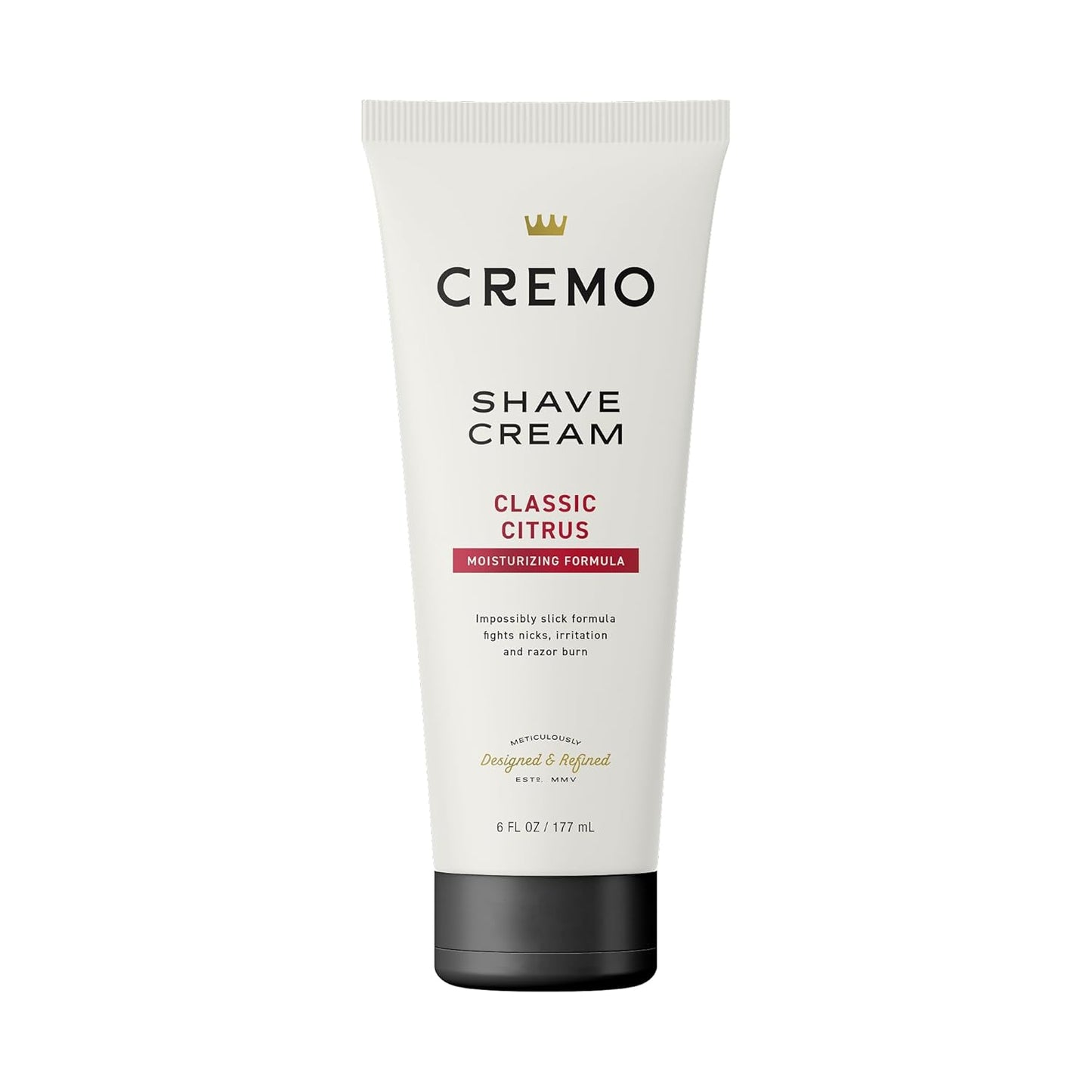 Cremo Original Shave Cream, Astonishingly Superior Ultra-Slick Shaving Cream for Men, Fights Nicks, Cuts and Razor Burn, 6 Fl Oz