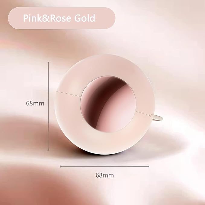 Washable Reusable Gel Lint Roller for Pet Hair, Tecogue Portable Dog Cat Pet Hair Remover for Clothes, Laundries, Sticky Cleaner, Dust Fuzz Fur for Travel Household (Pink-4pcs)