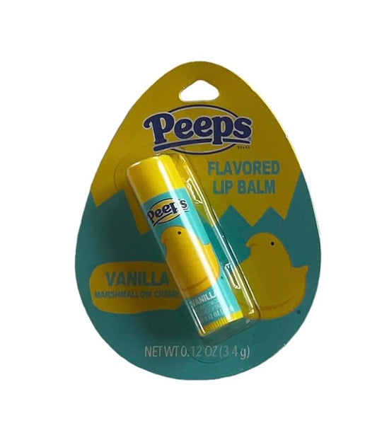 Peeps Lip Balm Set of 4 Scented Marshmallow Cream Flavors
