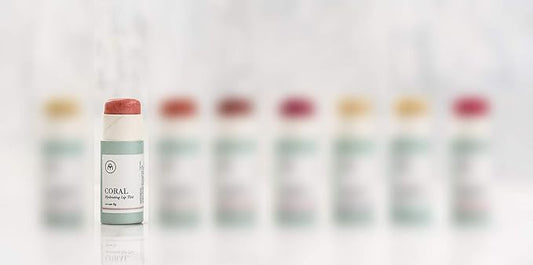 Coconut Matter Lip Balm – Handmade Vegan Coconut Lip Balm with Pink Tint - Hydrating Lip Balm with Natural Coconut Oil, CORAL