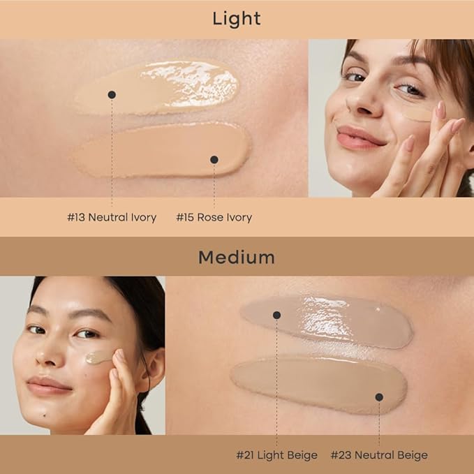 PURITO Cica Clearing BB Cream #23 Natural Beige 1 fl.oz / 30ml, Vegan bb cream, foundation, cruelty free
