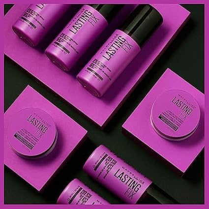 MaybellineFacestudio Lasting Fix Setting + Perfecting Loose Powder Makeup, All Day Matte Wear, Minimizes Shine, Sets Foundation Makeup, Translucent, 0.21 oz., White