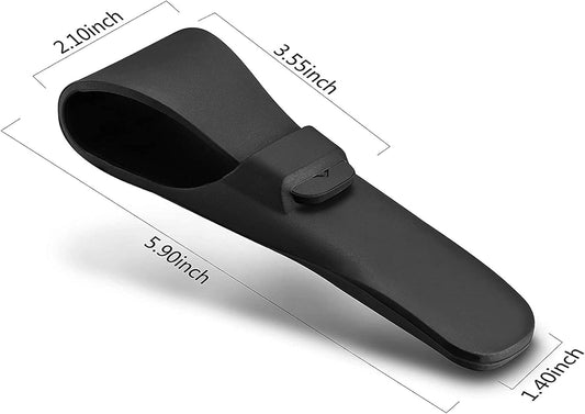 LinMei 3PCS Silicone Razor Travel Case Compatible with Gillette, Parker, Merkur Razor