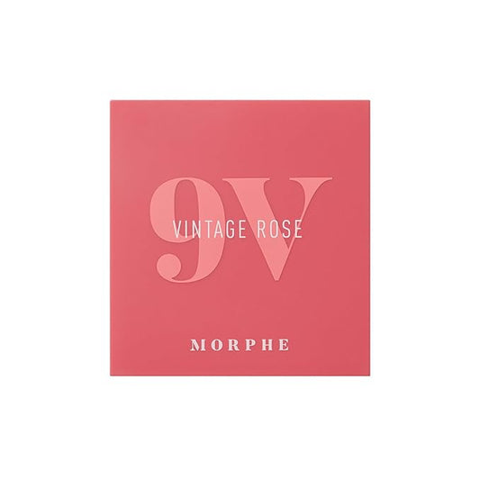 Morphe 9V Vintage Rose Artistry Palette - Mauve & Rose-Toned Makeup Palette with Matte and Shimmer Finishes - Highly Pigmented Eye Makeup with a Blendable & Buildable Formula (0.35 oz)