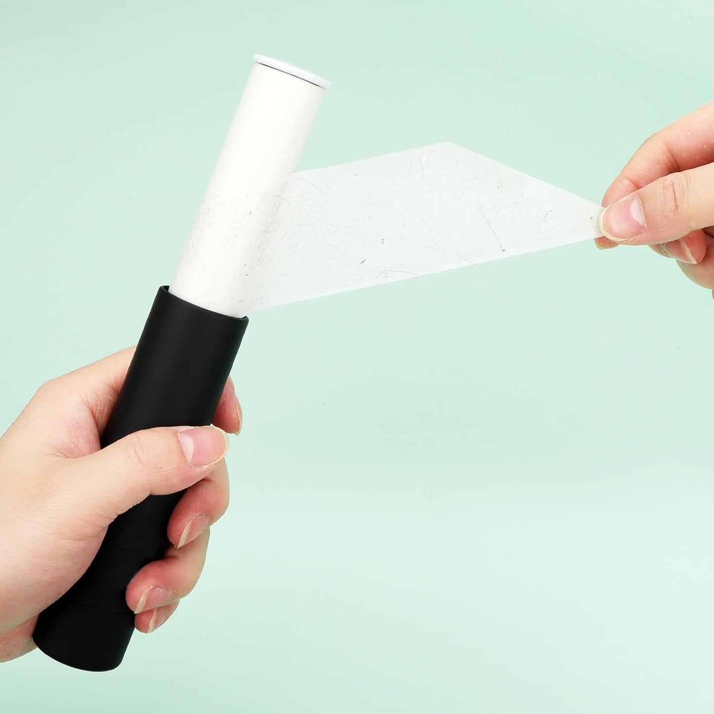 3.5 inch Mini Lint Roller Refills Compatible with Flint Classic Retractable Mini Lint Rollers Travel Size 3-1/2 Width Lint Roller Refills Pack of 4 Rolls 40 Sheets Each Roll Total 160 Sheets