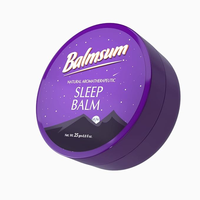 Natural Sleep Balm 100% Natural Scented Relaxing Balm for Children and Adults, Calming Night Balm, Organic Sleep Balm-25gm-