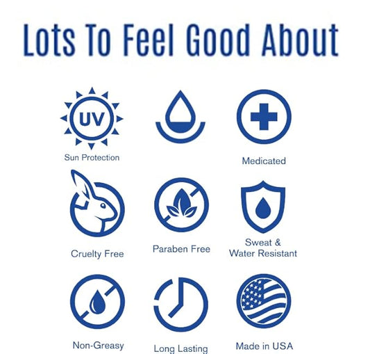 Dermatone Lip Balm Fruit Variety Pack | Moisturizing Lip Care | Soothes & Heals Chapped Lips | Aloe, Tea Tree Oil | 3-Pack (Coconut, Mango, Green Tea)