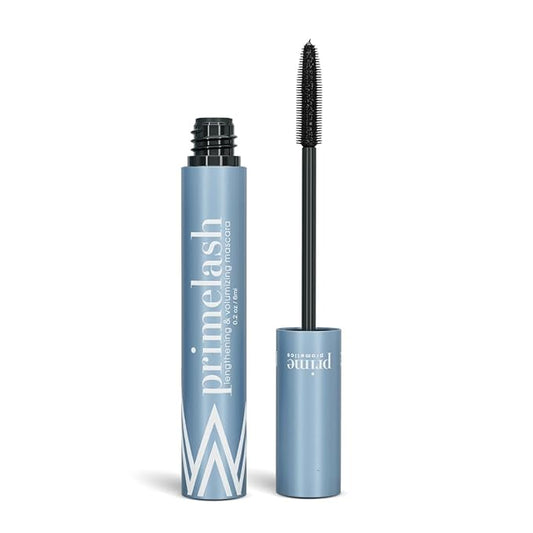 PrimeLash Mascara for Older Women – Volumizing, Incredible Length in 2 Coats – Long-Stay, Zero Clumps, Hypoallergenic (Black)
