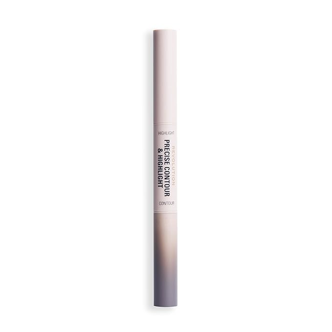 Revolution Beauty, Precise Contour & Highlight Stick, All-In-One Face Makeup Product, Highly Blendable with Matte Finish, Vegan & Cruelty-Free, Dark