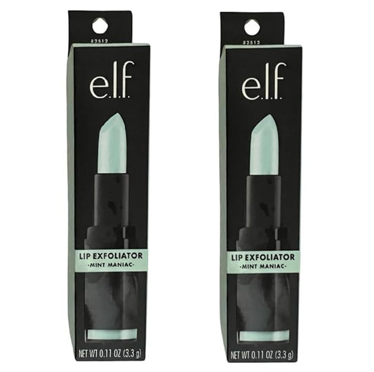 ELF Pack of 2 E.l.f. Lip Exfoliator, Mint Maniac 82512