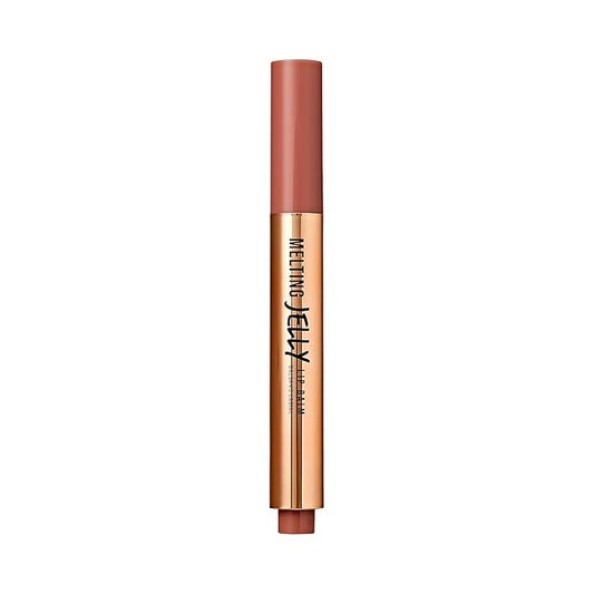 KISS NEW YORK Professional Melting Jelly Lip Balm, High Shine & Moisturizing Lip Stick, Long Lasting, Plumping Effect Look, Non-Sticky & Not Cakey, Easy Application & Natural Coverage (Chili Mango)