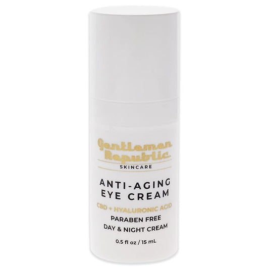 Gentlemen Republic Genuine Grooming Anti-Aging Eye Cream Men Cream 0.5 oz