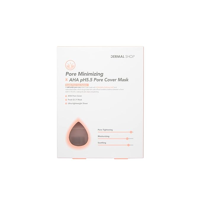 Transparent Pore Reducing Mask AHA pH5.5 Dermal Shop