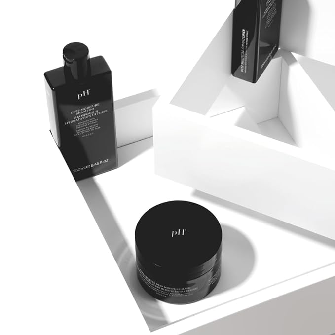 pH PURE HAIR Extra Butter Deep Moisture Hair Mask - Deep Conditioning & Hydrating Mask for Dry Damaged Hair with Vitamin E & Rose Extract - Moisturizing Repair & Frizz Control - 6.7 oz