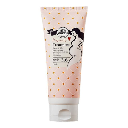 Big Green Pregnancy Treatment 170ml- Natural Ingredients-Chemical Free-Dry & Damaged-Moisturizing & Hydrating